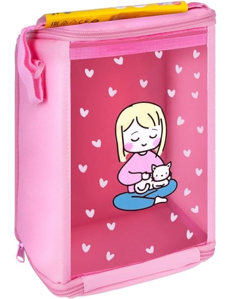 BANDOLERA JOVI MULTIUSOS COLOR ROSA. JOVI