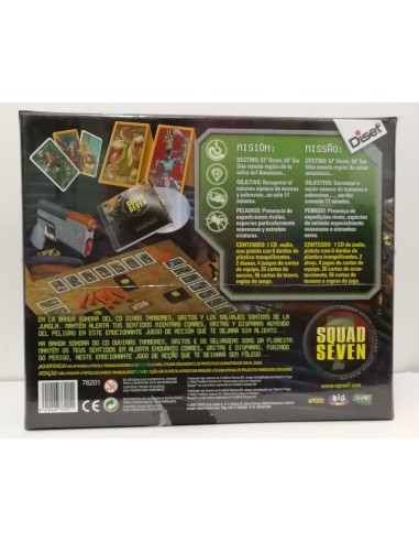 JOC DE TAULA SQUAD SEVEN. DISET