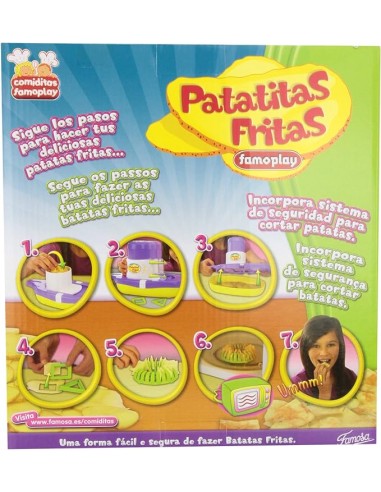 COMIDITAS FAMOPLAY PATATITAS FRITAS. FAMOSA
