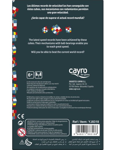 CUBO YILENG FISHER. CAYRO THE GAMES.