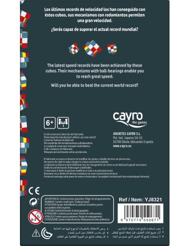 CUBO MIRROR 3X3X3. CAYRO THE GAMES.