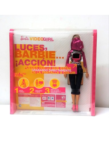 BARBIE MUÑECA CON VIDEOCÁMARA. MATTEL
