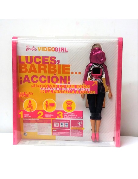 BARBIE MUÑECA CON VIDEOCÁMARA. MATTEL