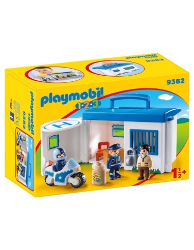 9382 PLAYMOBIL 1.2.3. COMISSARIA POLICIA MALETÍ