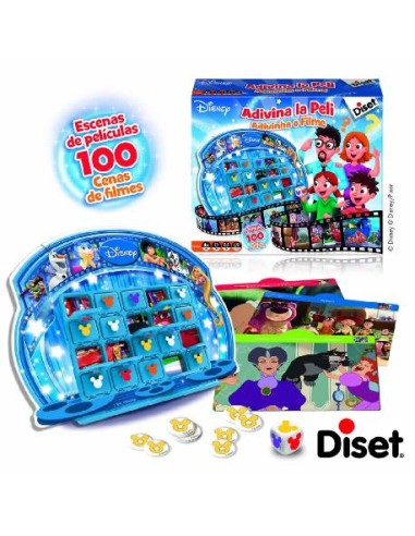 JUEGO DE MESA ADIVINA LA PELI. DISET
