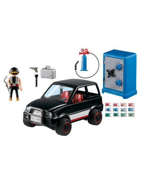 4059 PLAYMOBIL LLADRE DE CAIXA FORTA AMB COTXE.