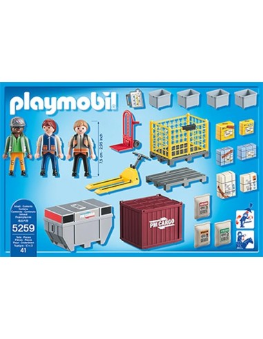 5259 PLAYMOBIL CITY ACTION EQUIP DE CÀRREGA DE...