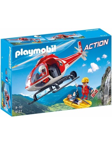 9127 PLAYMOBIL ACTION HELICÒPTER DE RESCAT DE MUNTANYA.