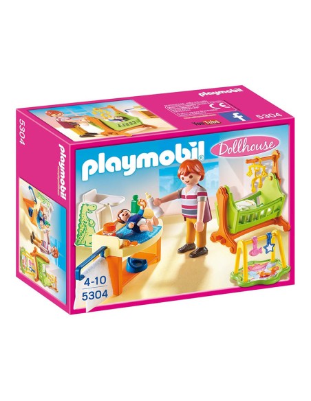 5304 PLAYMOBIL DOLLHOUSE HABITACIÓ DEL NADÓ AMB BRESSOL.