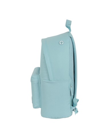 MOTXILLA ESCOLAR BÀSICA SAFTA. BLAU CELEST. SAFTA.