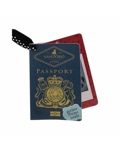 MOCHILA SANTORO GORJUSS TRIPLE BOLSILLOS. ROJA....