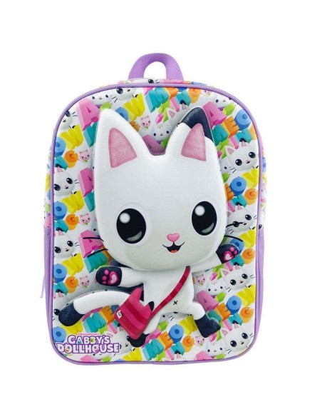 MOCHILA INFANTIL PREESCOLAR GABBY'S DOLLHOUSE 3D. CYP BRANDS