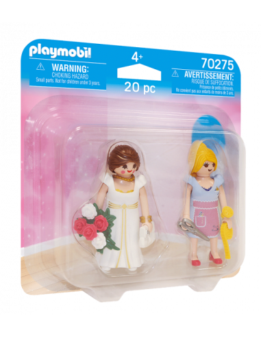 70275 PLAYMOBIL DUO PACK  NÚVIA I MODISTA.