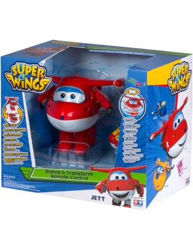 SUPER WINGS JETT R/C DANCE & TRANSFORM. COLOR BABY