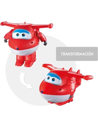 SUPER WINGS JETT R/C DANCE & TRANSFORM. COLOR BABY