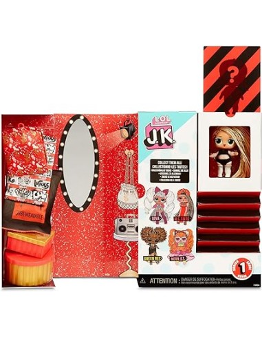 MUÑECA LOL SURPRISE J.K. M.C. SWAG, SERIE 1, 15...