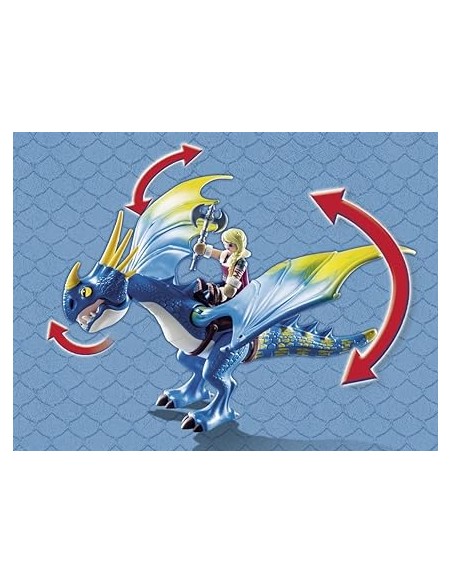 9247 PLAYMOBIL DRAGONS ASTRID Y TORMENTA.