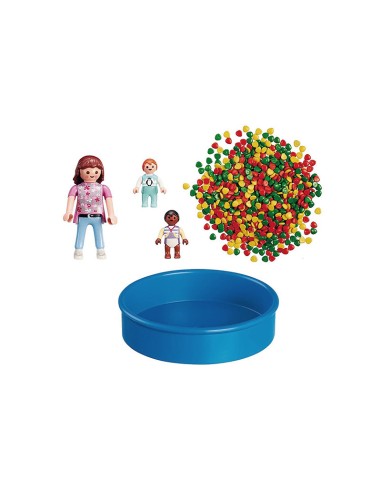 5572 PLAYMOBIL CITY LIFE PISCINA DE BOLAS.