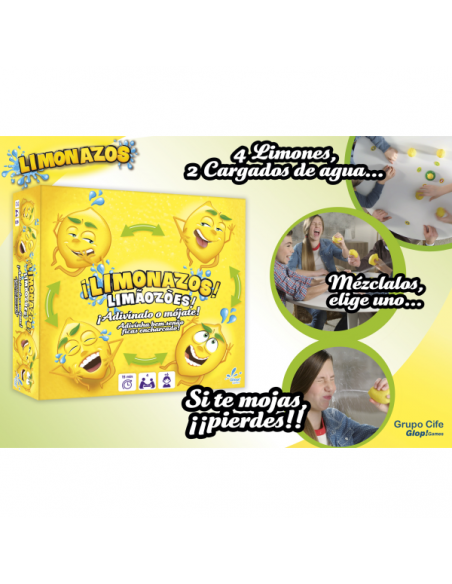 JOC DE TAULA ¡LIMONAZOS! ¡ ADIVÍNALO O MÓJATE! CIFE