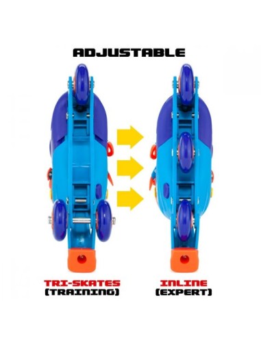 PATINS EN LÍNIA EVOLUTIUS COLOR BLAU. MOLTO