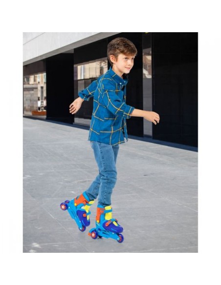 PATINES EN LINEA EVOLUTIVOS COLOR AZUL. MOLTO