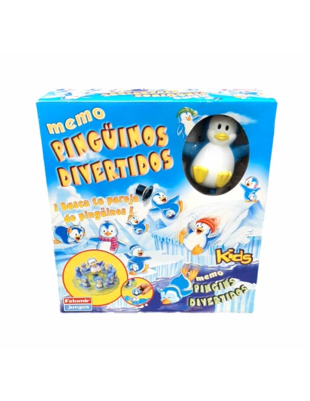 JOC DE TAULA MEMO PINGÜINOS DIVERTIDOS. FALOMIR