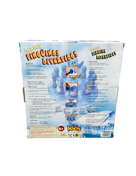 JOC DE TAULA MEMO PINGÜINOS DIVERTIDOS. FALOMIR