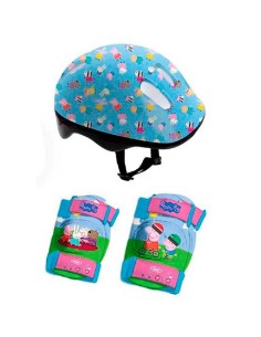 CASC AMB PROTECCIONS PEPPA PIG AMB MOTXILLA. D'ARPÈJE 2