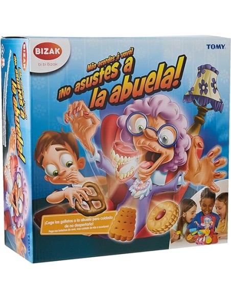 JUEGO DE MESA ¡NO ASUSTES A LA ABUELA! BIZAK.