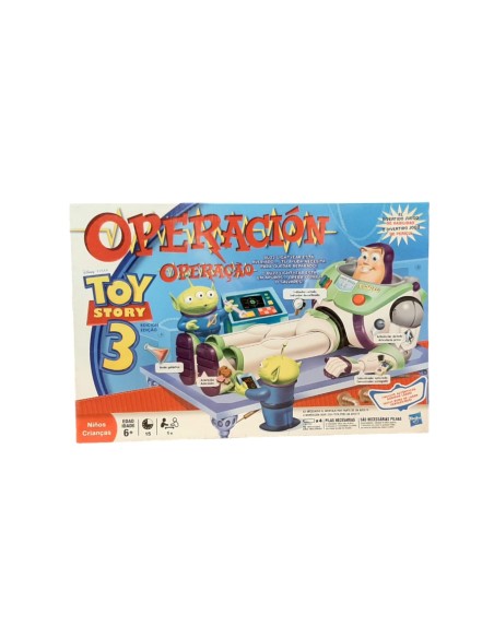 JUEGO DE MESA OPERACIÓN TOY STORY 3. HASBRO.