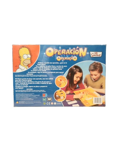 JOC DE TAULA OPERACIÓN THE SIMPSONS. HASBRO.