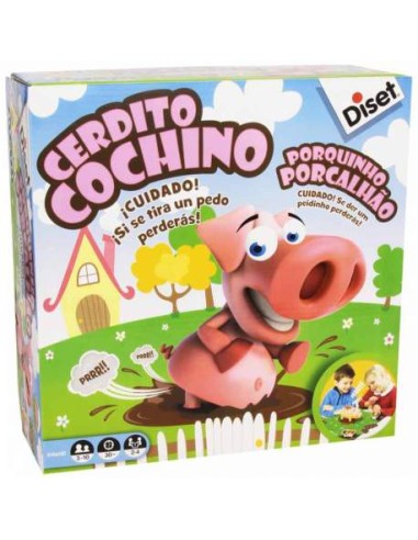 JUEGO DE MESA CERDITO COCHINO. DISET.