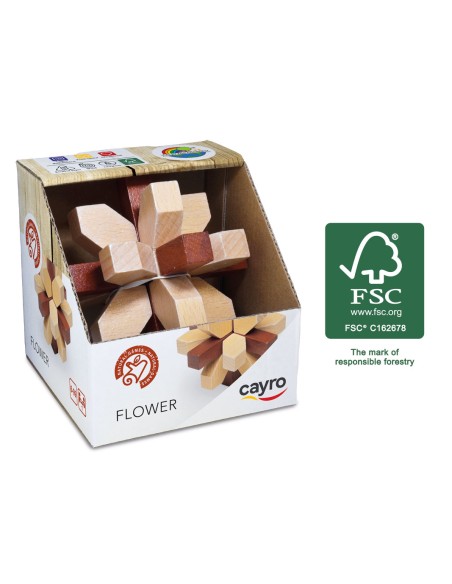 FLOWER. JOC D'ENGINY DE FUSTA. CAYRO.