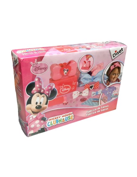 FÁBRICA DE LAZOS MINNIE MCKEY MOUSE CLUBHOUSE. DISET.