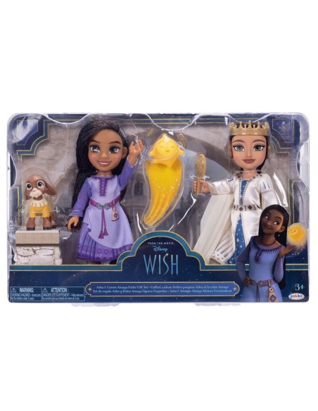 MUÑECAS ASHA Y REINA AMAYA WISH DISNEY 15 CM. JAKKS PACIFIC.