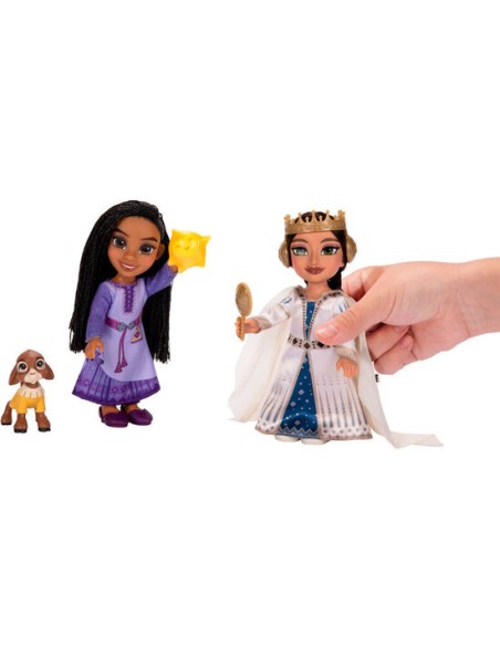 MUÑECAS ASHA Y REINA AMAYA WISH DISNEY 15 CM. JAKKS PACIFIC.