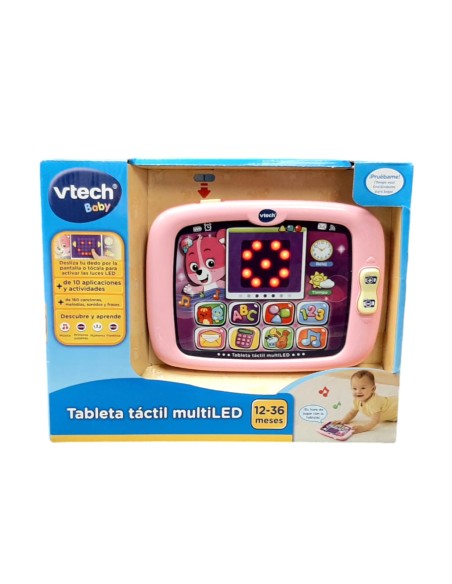TABLETA TÁCTIL MULTILED ROSA. VTECH.