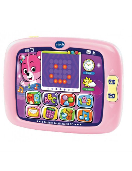 TABLETA TÁCTIL MULTILED ROSA. VTECH.