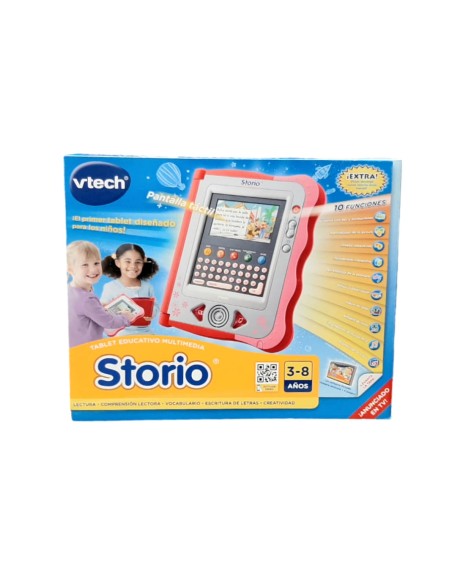 STORIO TAULETA EDUCATIVA MULTIMEDIA ROSA. VTECH.