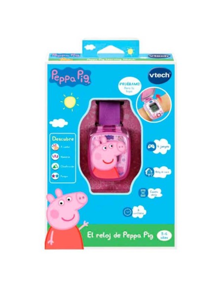 RELOJ INTERACTIVO PEPPA PIG. VTECH.