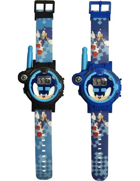 WALKIE TALKIE WOTCHES SONIC. KIDS LICENSING.