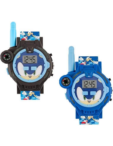 WALKIE TALKIE WOTCHES SONIC. KIDS LICENSING.