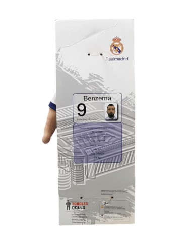 MUÑECO DE BENZEMA 40 CM. TOODLES DOLLS.