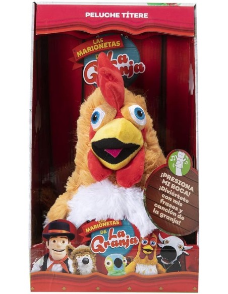 EL GALL BARTOLITO MARIONETA LA GRANJA DE ZENON. BANDAI