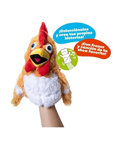 EL GALLO BARTOLITO MARIONETA LA GRANJA DE ZENON. BANDAI