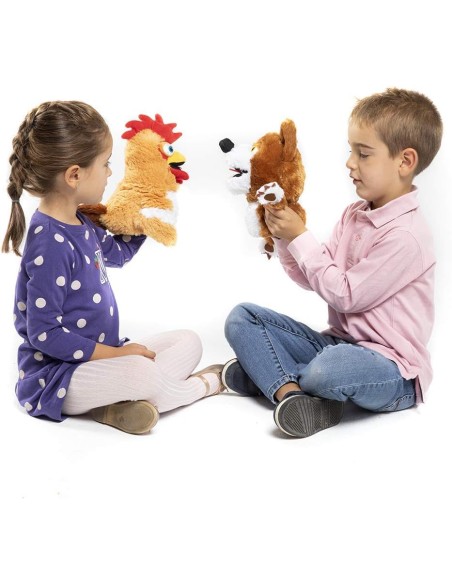 EL GALLO BARTOLITO MARIONETA LA GRANJA DE ZENON. BANDAI