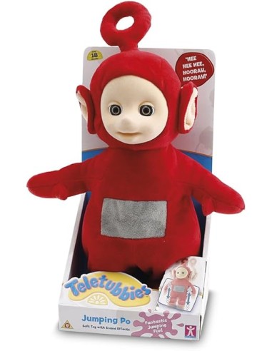 PELUCHE TELETUBBIES PO SALTARIN. GIOCHI PREZIOSI.