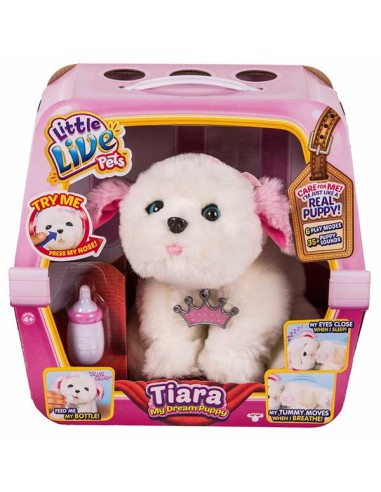 TIARA SLEEPY PUPPY LITTLE LIVE PETS. FAMOSA.