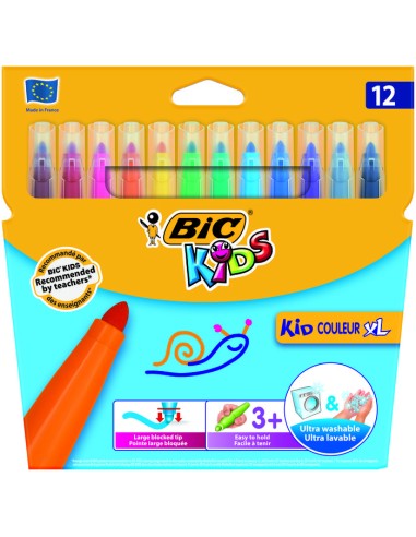 RETOLADORS BIC KIDS XL 12 U. BIC IBERIA. 