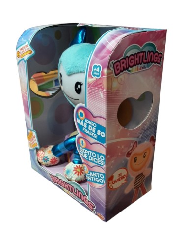 NINA BRIGHTLINGS COLOR BLAU. BIZAK.